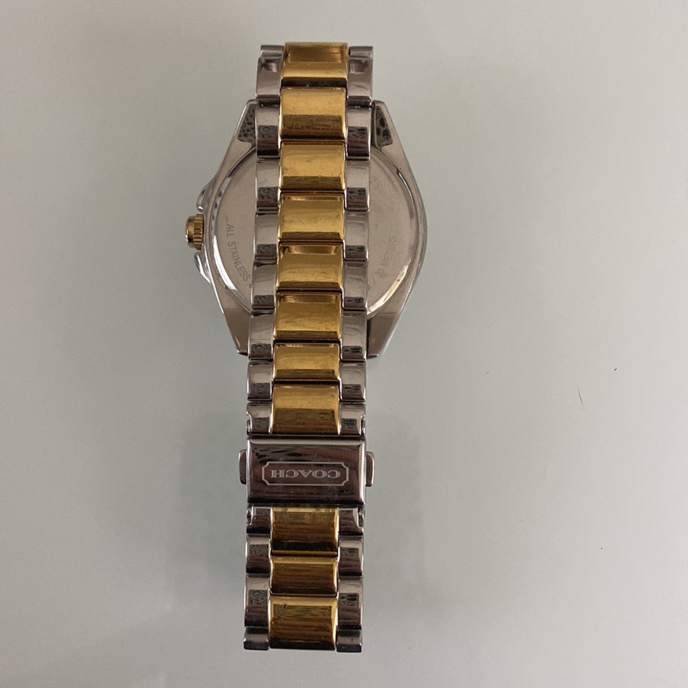Coach gold and silver watch - Picture 2 of 3